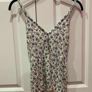 American Eagle Outfitters Soft & Sexy Floral Tank
